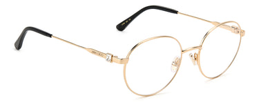 Designer Women Jimmy Choo Eyeglasses: JC360 - Rose Gold(2)- SpecSMART Eye Clinic (Diagonal View)